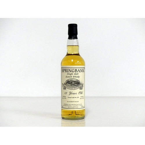 1159 - 1 70-cl bt Springbank 12YO Single Malt Scotch Whisky Distilled May 1993, bottled July 2005 - From Ca... 