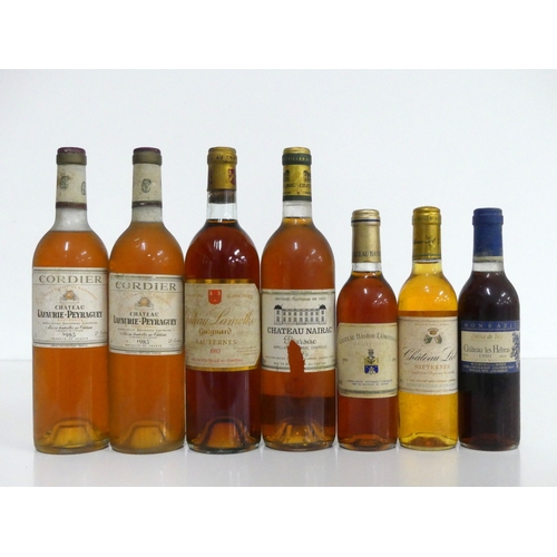 146 - 2 bts Ch. Lafaurie-Peyraguey 1983 Sauternes 1er Cru Classé i.n, us, bs 1 bt Ch. Lamothe 1983 Sautern... 