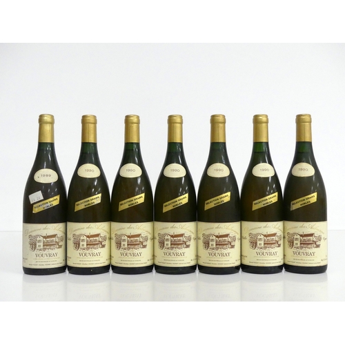 160 - 1 bt Vouvray Selection Grains Nobles Moelleux 1989  Dom des Aubuisieres  i.n, vsl bs 6 bts Vouvray S... 