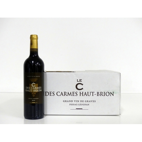 19 - 6 bts Le C des Carmes Haut-Brion 2019 oc Pessac-Léognan Grand Vin de Graves