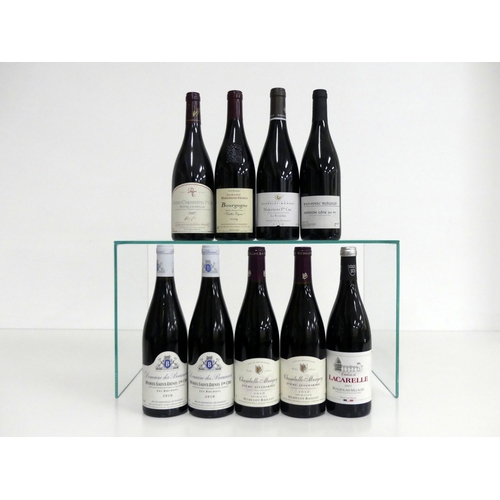 23 - 1 bt Gevrey-Chambertin 1er Cru Petite-Chapelle 2007 Dom Rossignol Trapet hf, vsl bs, sl ntl 1 bt Bou... 