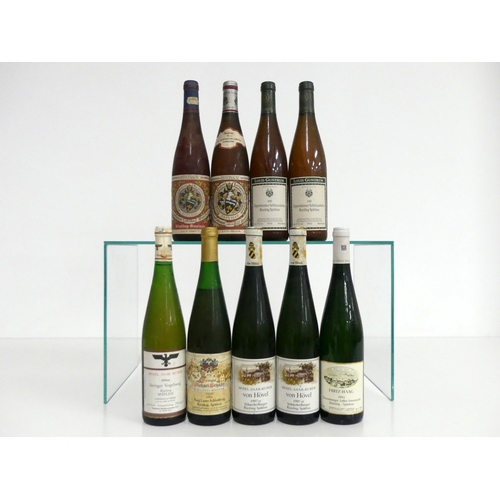 239 - 1 bt Langweth Von Simmern'sche Riesling Auslese 1976 bs 1 bt Langweth Von Simmern'sche Riesling Spät... 