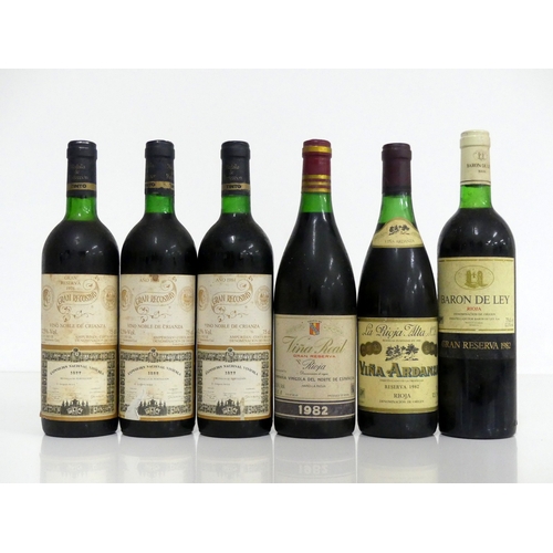 242 - 1 bt Gran Recosind Vino Noble de Crianza Gran Reserva Emporda Costa Brava 1978 ts, bs, sl stl 2 bts ... 