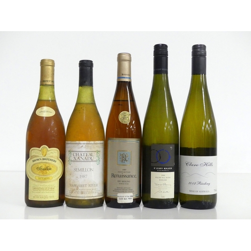 266 - 1 bt Brown Brothers Family Selection Semillon 1986 us, bs 1 bt Ch. Xanadu Semillon 1987 Margaret Riv... 