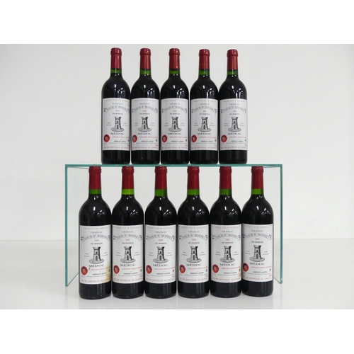 347 - 11 bts Ch. Tour St-Bonnet 1999  Médoc Cru Bourgeois i.n, sl stl