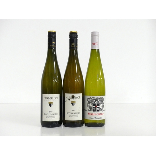 46 - 1 bt Gunderloch Rothenberg Nackenheim Riesling Spätlese 2005 1 bt Gunderloch Rothenberg Nackenheim R... 