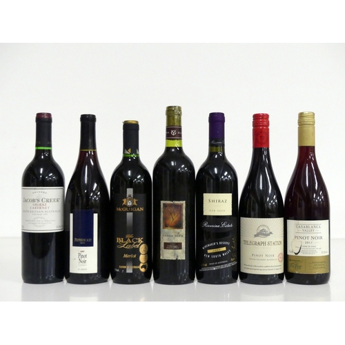 601 - 1 bt Jacob's Creek Orlando Shiraz Cabernet 1996 S E Australia hf/i.n 1 bt Pepperwood Grove Pinot Noi... 