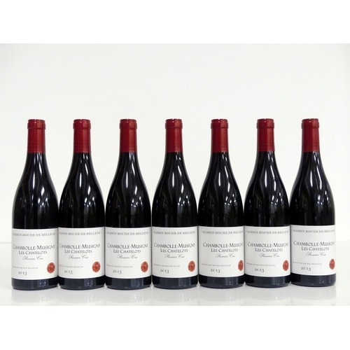 672 - 7 bts Chambolle-Musigny Les Chatelots 1er Cru 2013 Maison Roche de Bellene