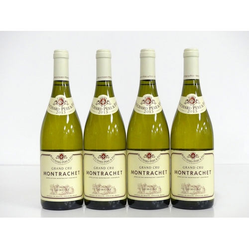 680 - 4 bts Montrachet Grand Cru 2013 Bouchard Père et Fils