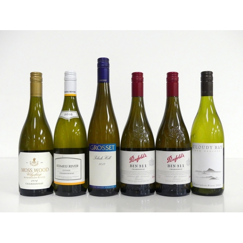 70 - 1 bt Moss Wood Wilyabrup Chardonnay 2014 Margaret River 1 bt Kumeu River Estate Chardonnay 2016 1 bt... 