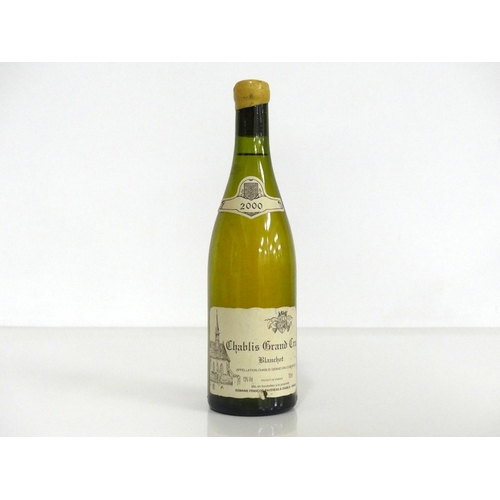 870 - 1 bt Chablis Grand Cru Blanchot 2000 François  Raveneau  .i.n, sl torn label