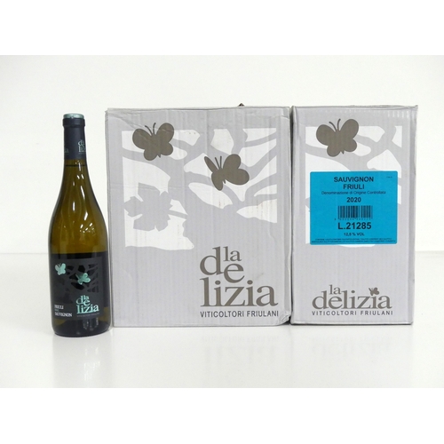 95 - V 12 bts La Delizia Sauvignon 2020 oc (2 x 6) Friuli