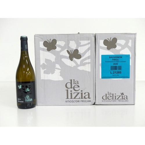 96 - V 12 bts La Delizia Sauvignon 2020 oc (2 x 6) Friuli