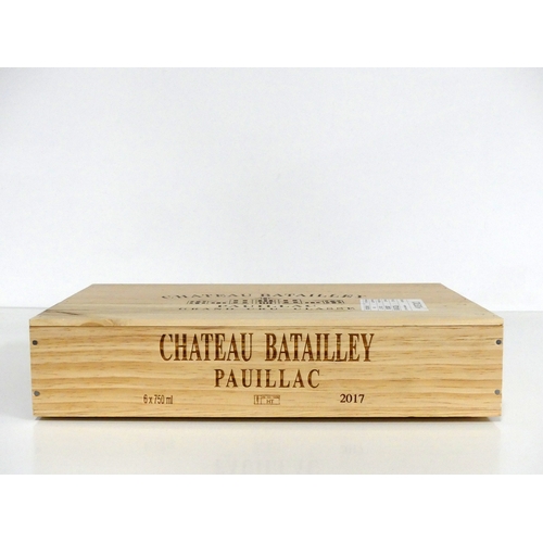 963 - V 6 bts Ch. Batailley 2017 owc Pauillac Grand Cru Classé