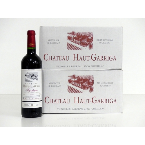 965 - V 12 bts Ch. Haut-Garriga 2019 oc (2 x 6) Bordeaux