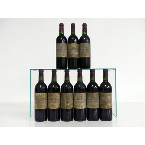 374 - 9 bts Ch. Saint-André Bellevue 1997 Lalande de Pomerol i.n, bs