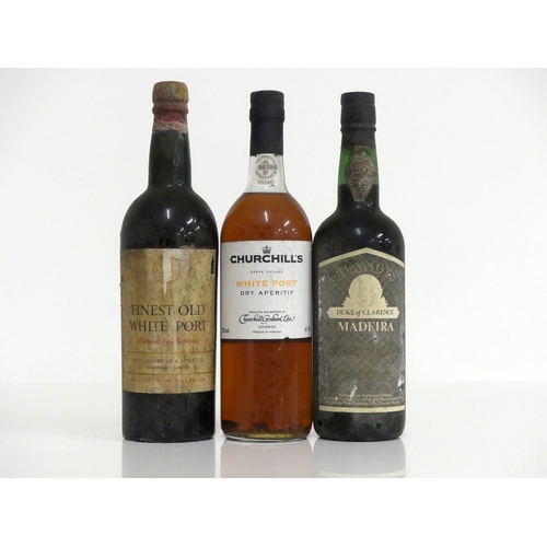 416 - 1 bt Martinez Finest Old White Port NV EB John Lovibond & Sons ms/us, bs, vsl cdl, crusted capsule  ... 