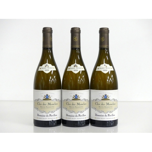 268 - 3 bts Beaune 1er Cru Clos des Mouches 2020 Dom du Pavillon, Albert Bichot