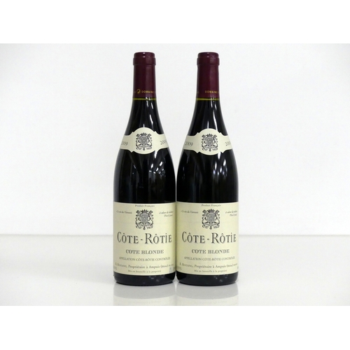 277 - 2 bts Côte-Rôtie Côte Blonde 2009 R. Rostaing hf/i.n