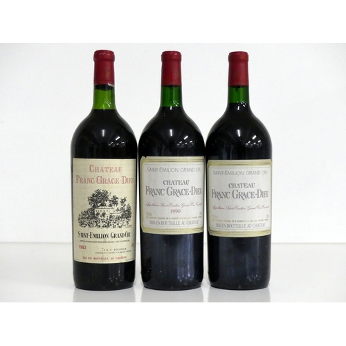 291 - 1 magnum Ch. Franc Grace-Dieu 1982 St-Émilion Grand Cru vts, vsl bs 1 magnum Ch. Franc Grace-Dieu 19... 
