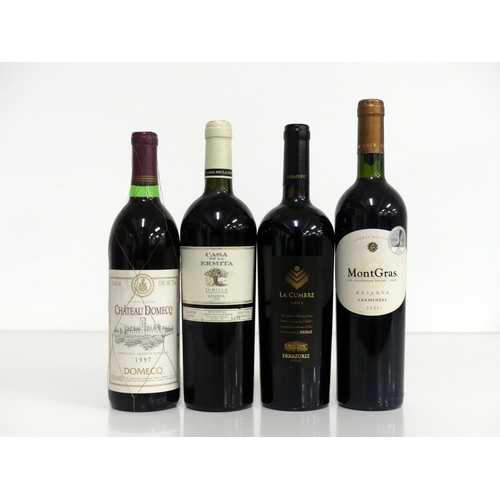 300 - 1 bt Ch. Domecq Vinto Tinto Cosecha Seleccionada 1997 i.n 1 bt Casa de La Ermita Jumilla Reserva 200... 