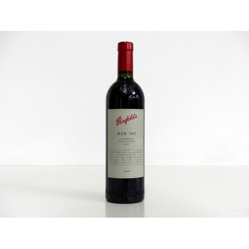 568 - 1 bt Penfolds Bin 707 Cabernet Sauvignon 2021 OT