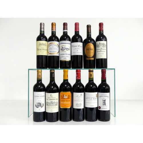 592 - 1 bt Ch. Beaumont 2019 Haut-Médoc Cru Bourgeois Superieur 1 bt Ch. Caronne St-Gemme 2019 Haut-Médoc ... 