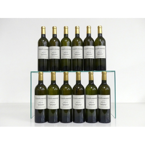 595 - 12 bts Clos Floridene (blanc) 2008 owc Graves i.n