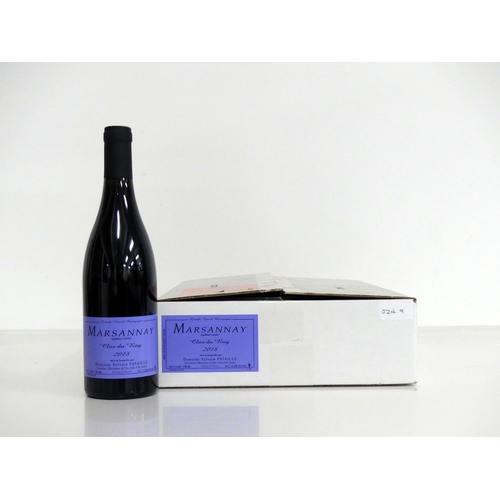597 - 6 bts Marsannay Clos du Roy 2018 oc Dom Sylvain Pataille