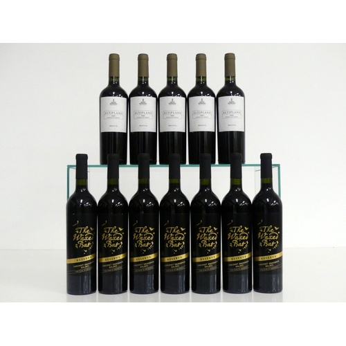 100 - 7 bts The Waxed Bat Cabernet Sauvignon, Malbec Reserve 2016 Mendoza 5 bts Santo Patrono Altiplano Ma... 