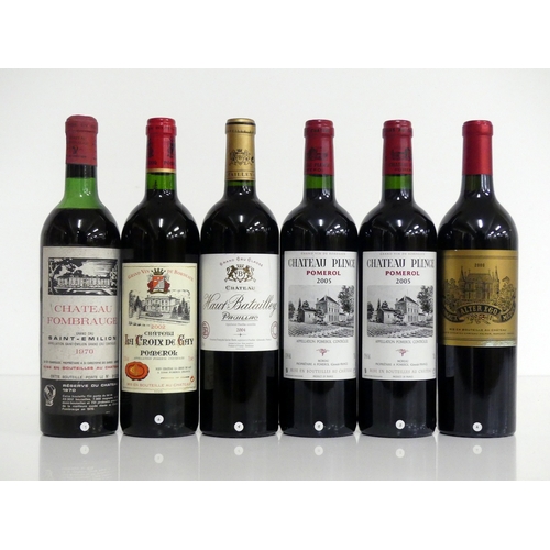 109 - 1 bt Ch. Fombrauge 1970 St-Émilion Grand Cru ms 1 bt Ch. La Croix de Gay 2002 Pomerol i.n 1 bt Ch. H... 