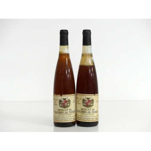 68 - 2 bts Muscat de Beaumes de Venise Vin Doux Naturel Muscat des Papes  A Ogier  & Fils  1 sl ullaged (... 