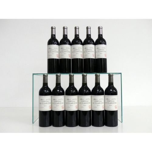 75 - 11 bts Ch. La Clarière 2019 Laithwaite Castillon  Côtes de Bordeaux