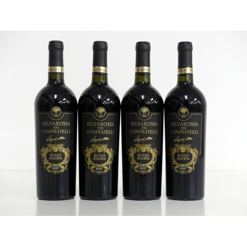96 - 4 bts Selvarossa dei Confratelli Salice Salentino Rosso Riserva 2017