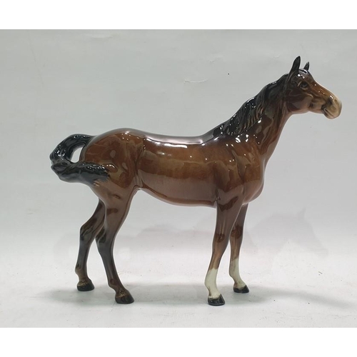 13 - Beswick model horse 'Swish tail' gloss finish