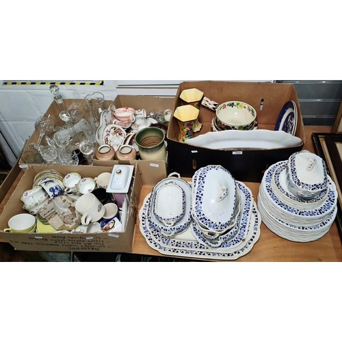 316 - Large quantity of assorted ceramics and glass including Paragon part tea service, Ceylon part dinner... 