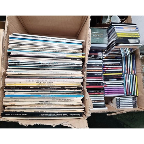 322A - Box of LP's, mainly popular easy listening including Shirley Bassey, Ray Coniff and a box of similar... 