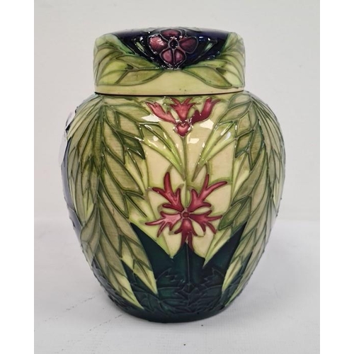 38 - Moorcroft ginger jar decorated with Ophelia, limited edition 76/250, signed with the initials LK, 15... 