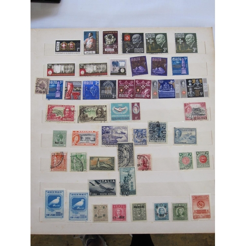 100 - Seven albums and stockbooks of GB and Commonwealth stamps from Queen Victoria to recent, a telegram ... 