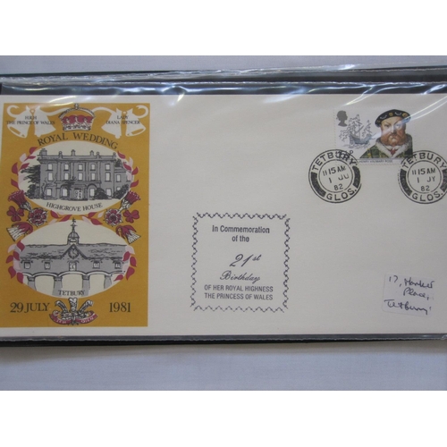 101 - Album of First Day Covers including 29th February 1972 Last Day of Issue unaddressed (rare) and Prin... 