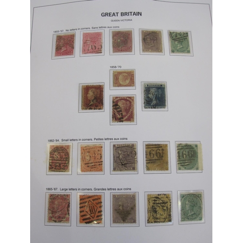 146 - Four volumes of GB stamp collection in SG printed albums from 1840 1d black to 2012 Olympic gold med... 