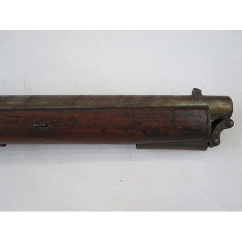 190 - British Pattern 1859 Indian Service 'Short Rifle' stamped '1859 TOWER' with VR crown (ramrod missing... 