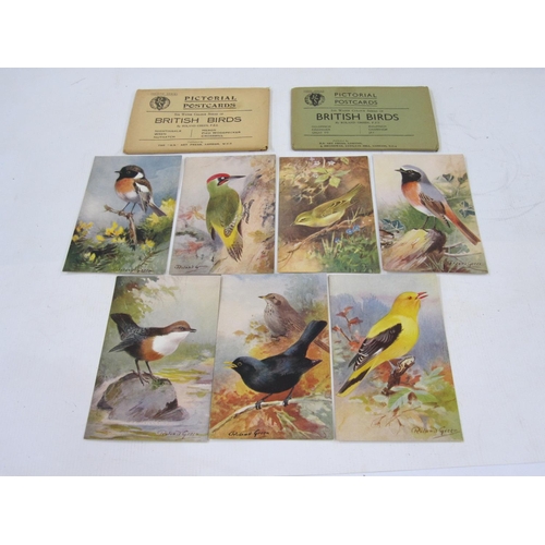 211 - Quantity of postcards to include pictorial postcards, British birds by Roland Green 1st, 3rd & 4th s... 