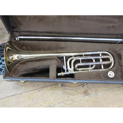 260 - Stradvarious Vincentbach model 42 trombone, cased