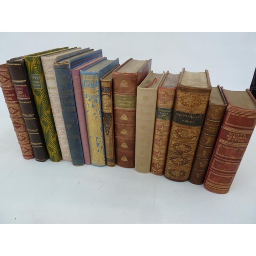 62 - Fine bindings to include poetry:-
 