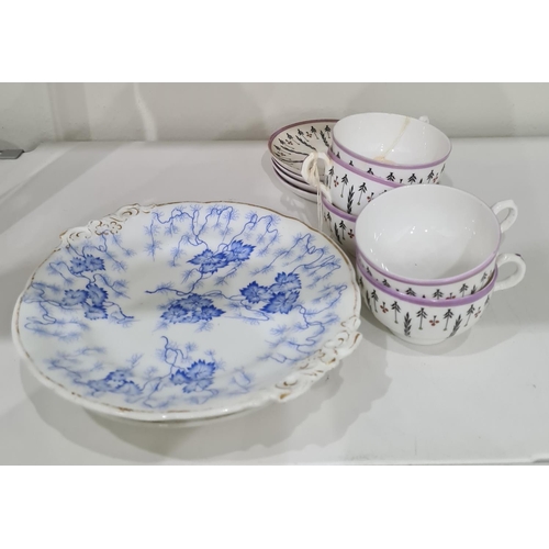 13 - Set of three graduated Royal Worcester 'Blanc de Chine' style jugs and a matching two-handled bowl, ... 