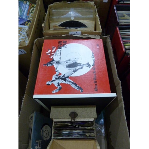 376 - Quantity of sets of long playing records including The Swing Aria 1940-41, Million Dollar Memories, ... 