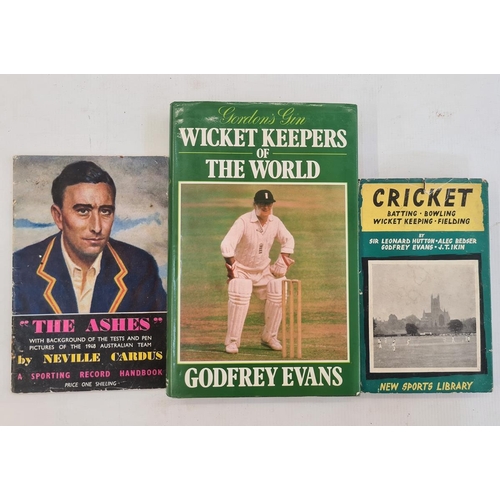 8 - Quantity of books relating to cricket to include:-

Grace W.G. 'Cricketing Reminiscences and Persona... 