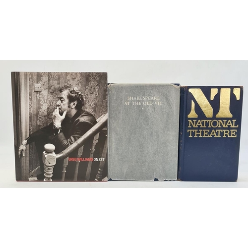 80 - The National Theatre programmes 1978-79, bound, blue cloth with gilt titles to include 