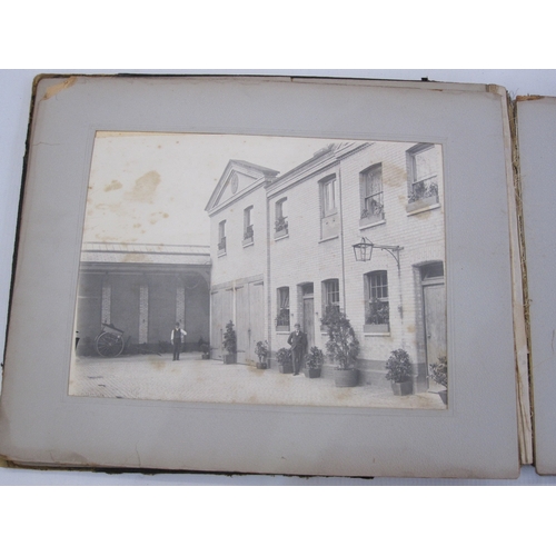 133 - A 1930s holiday photograph album Wales 1936, Scotland 1937, Belgium 1938 and Devon 1939 another earl... 